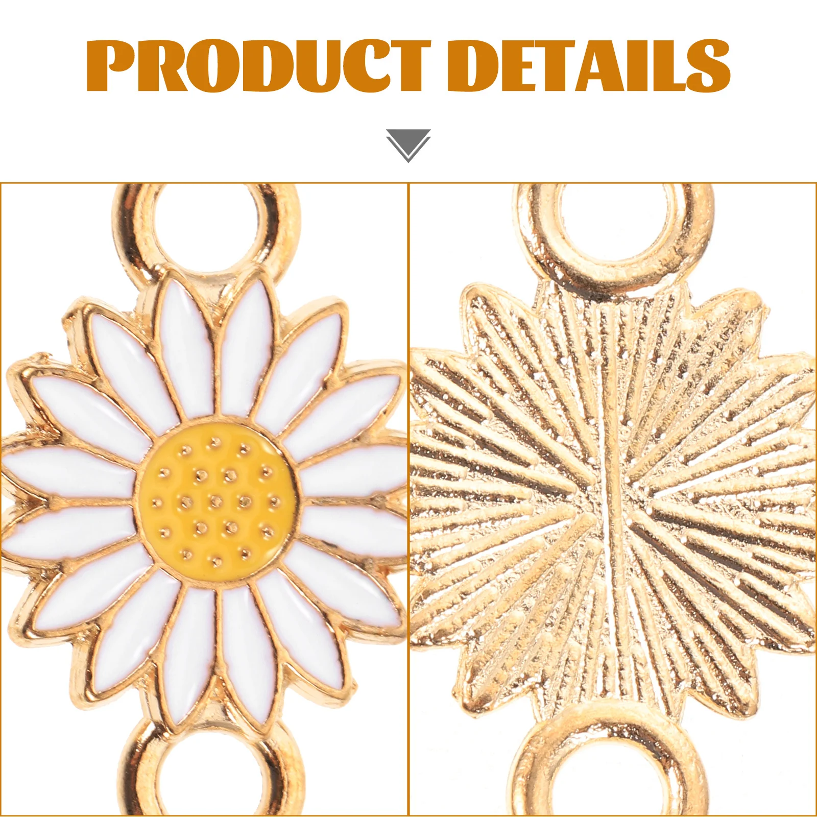 20Pcs Alloy DIY Charms Jewellery Making Links Pendants Sunflower Shape Connector Jewelry Accessories Handmade Necklace Bracelet
20Pcs Alloy DIY Charms Jewellery Making Links Pendants Sunflower Shape Connector Jewelry Accessories Handmade Necklace Bracelet