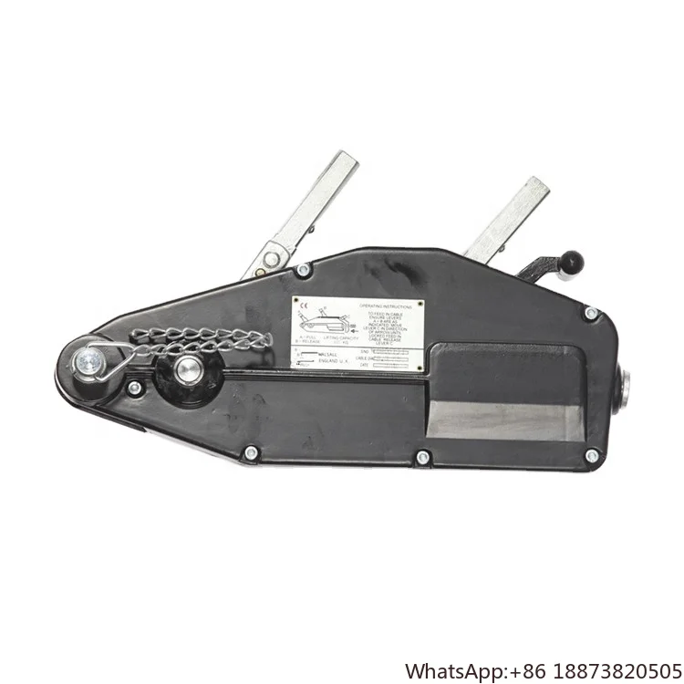 High Quality 0.8~5.4 Ton Wire Rope Pulling Hoist New Condition Industrial Metal Construction/Mine Tirfor at Price
High Quality 0.8~5.4 Ton Wire Rope Pulling Hoist New Condition Industrial Metal Construction/Mine Tirfor at Price