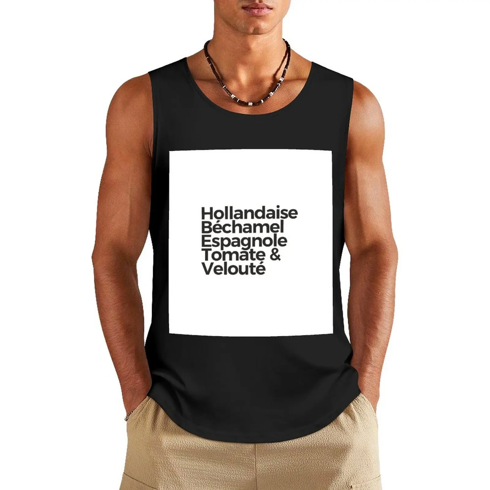Five Mother Sauces Tank Top Sportswear for men Fitness men clothing bodybuilding man bodybuilding for men
Five Mother Sauces Tank Top Sportswear for men Fitness men clothing bodybuilding man bodybuilding for men