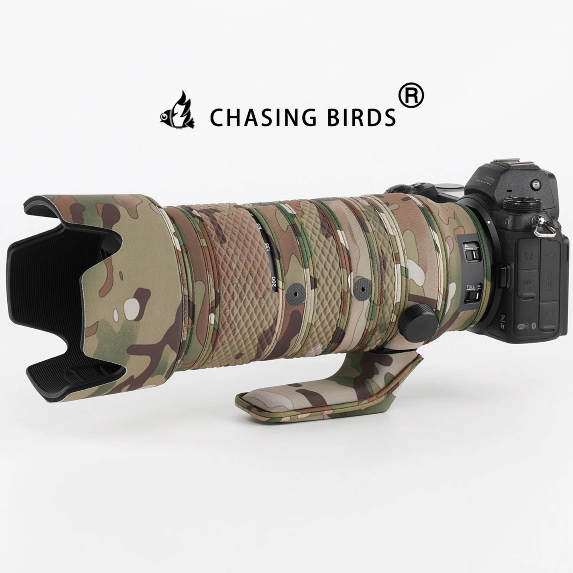 CHASING BIRDS VerIV Lens Camouflage Coat for NIKON Z 70-200mm F2.8 VR S II waterproof and rainproof lens protective cover Z70200
CHASING BIRDS VerIV Lens Camouflage Coat for NIKON Z 70-200mm F2.8 VR S II waterproof and rainproof lens protective cover Z70200