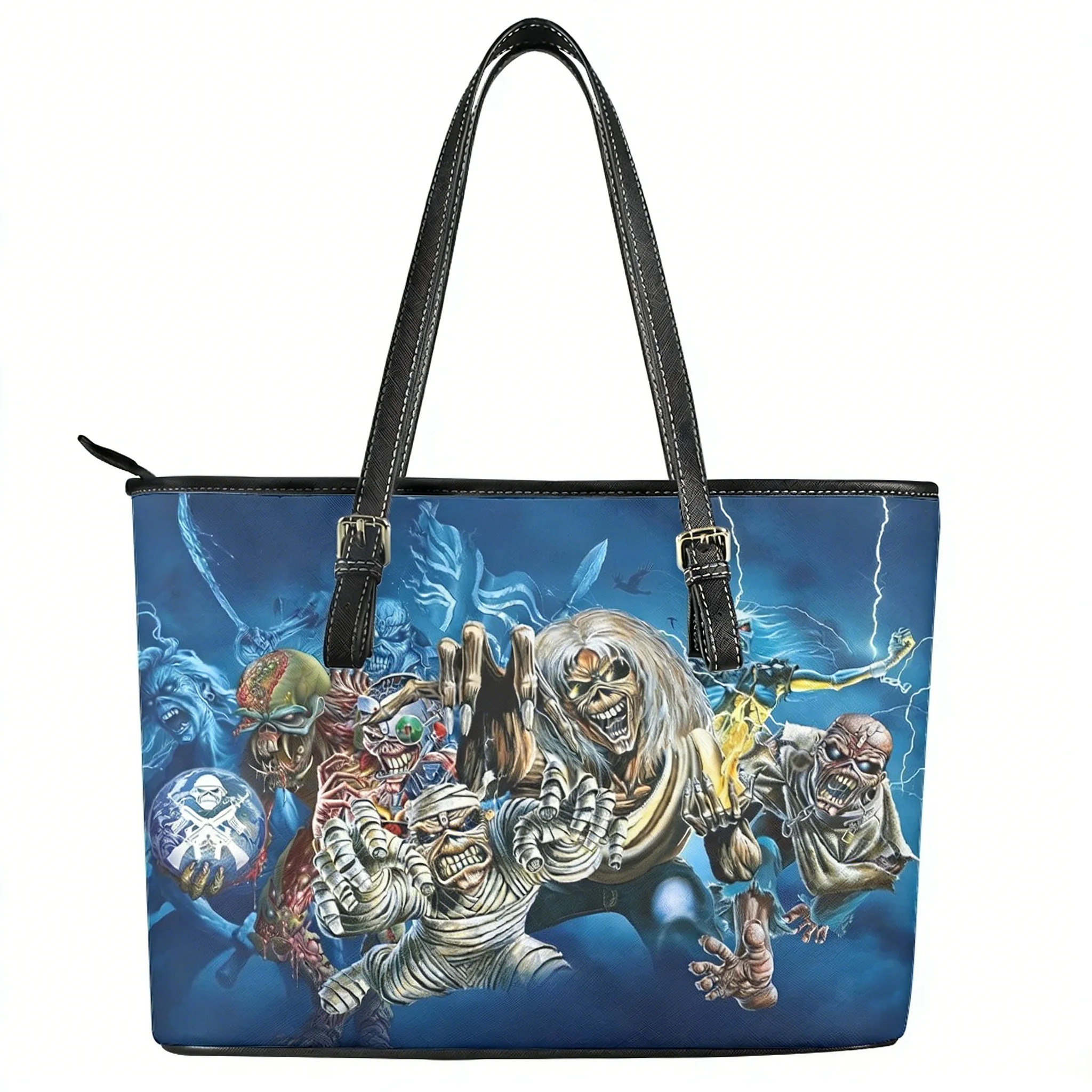 Heavy Metal Custom Handbag Womens rock band Womens Personalized Tote Bag Shoulder Bag Business Leather Purse Travel Bag Gift
Heavy Metal Custom Handbag Womens rock band Womens Personalized Tote Bag Shoulder Bag Business Leather Purse Travel Bag Gift