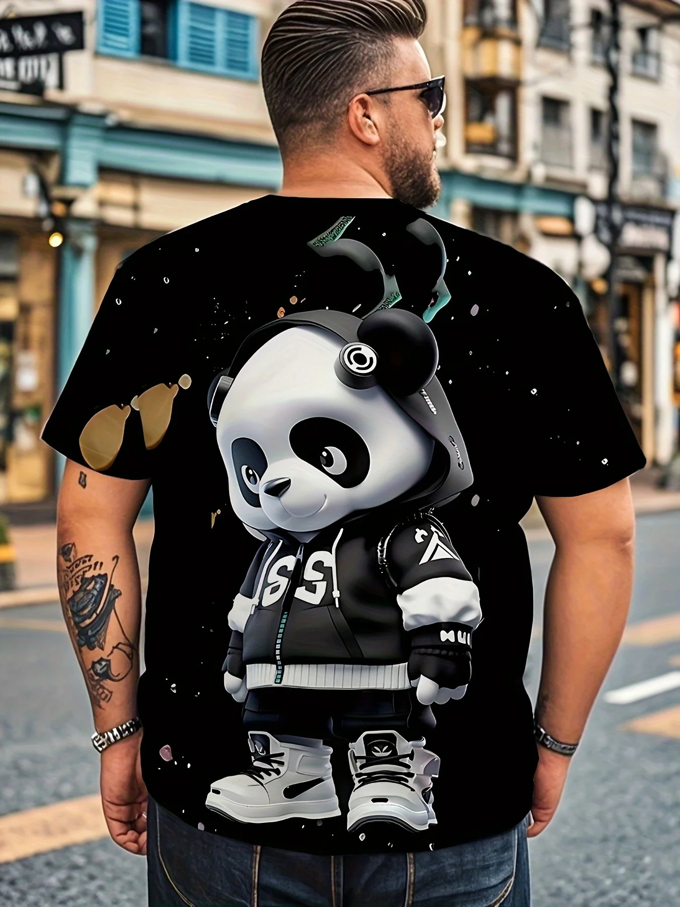 Summer Men's Women's 3D Printing Panda & Colorful Confetti Graphic Quick-drying T-shirts Unisex Fashion Casual Street Tees Tops
Summer Men's Women's 3D Printing Panda & Colorful Confetti Graphic Quick-drying T-shirts Unisex Fashion Casual Street Tees Tops
