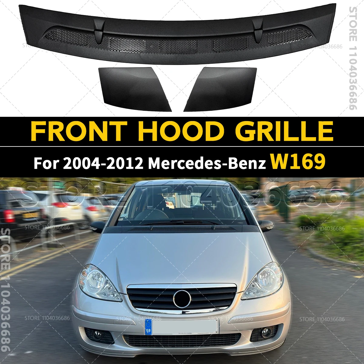 2004 2005 2006 2007 2008 2009 2010 2011 2012 W169 for Mercedes Benz A Class A150 A160 A170 A180 A200 Hood Vent Cover Grille
2004 2005 2006 2007 2008 2009 2010 2011 2012 W169 for Mercedes Benz A Class A150 A160 A170 A180 A200 Hood Vent Cover Grille