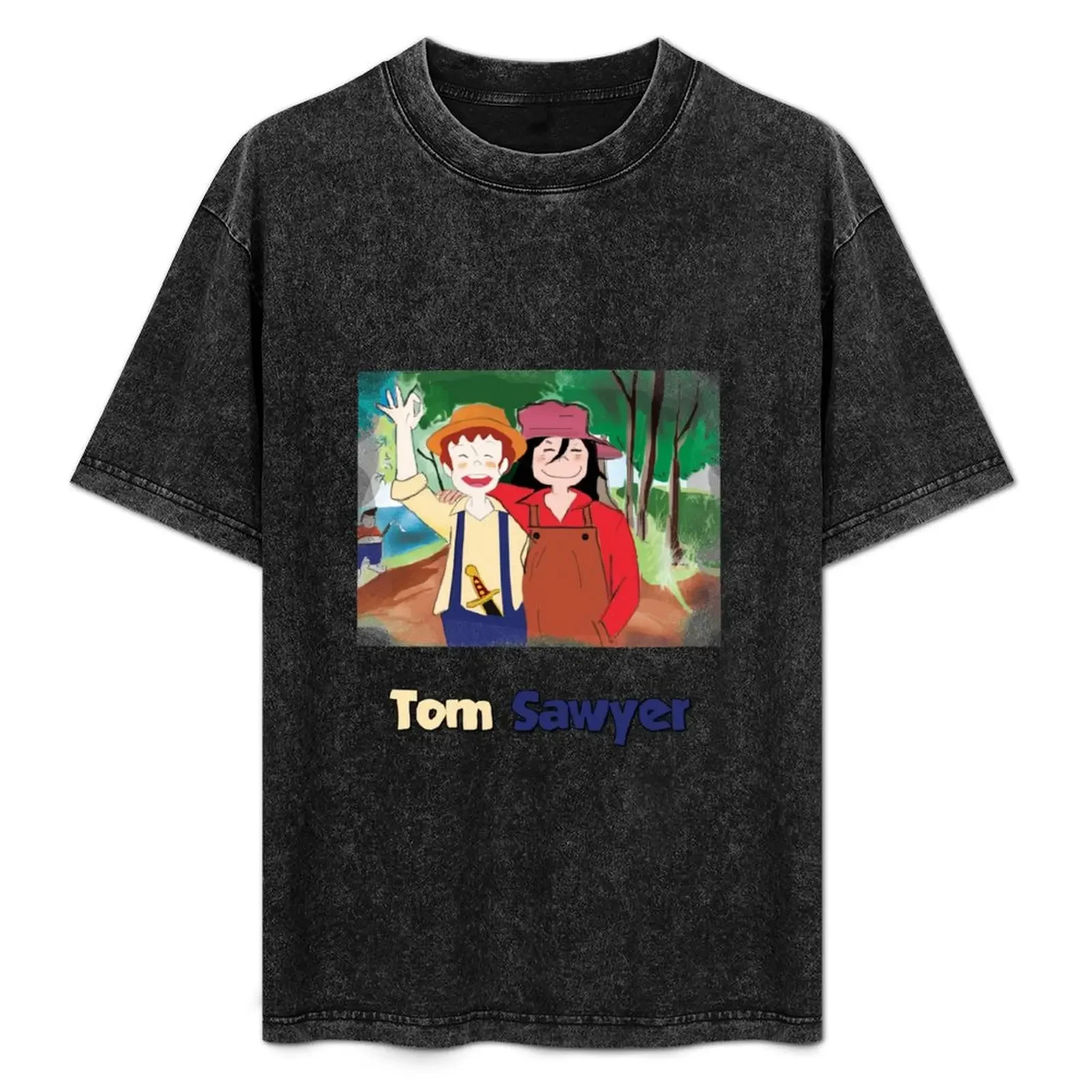 Tom Sawyer and Huckleberry Finn T-Shirt Plus Size Comfort Fit Tee
Tom Sawyer and Huckleberry Finn T-Shirt Plus Size Comfort Fit Tee