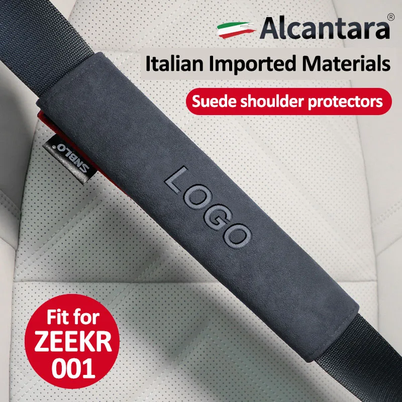 For ZEEKR 001 009 Zeekr X 2022 2023 2024 Car Seat Belt Covers Shoulder Protector Italian Suede Accessories
For ZEEKR 001 009 Zeekr X 2022 2023 2024 Car Seat Belt Covers Shoulder Protector Italian Suede Accessories