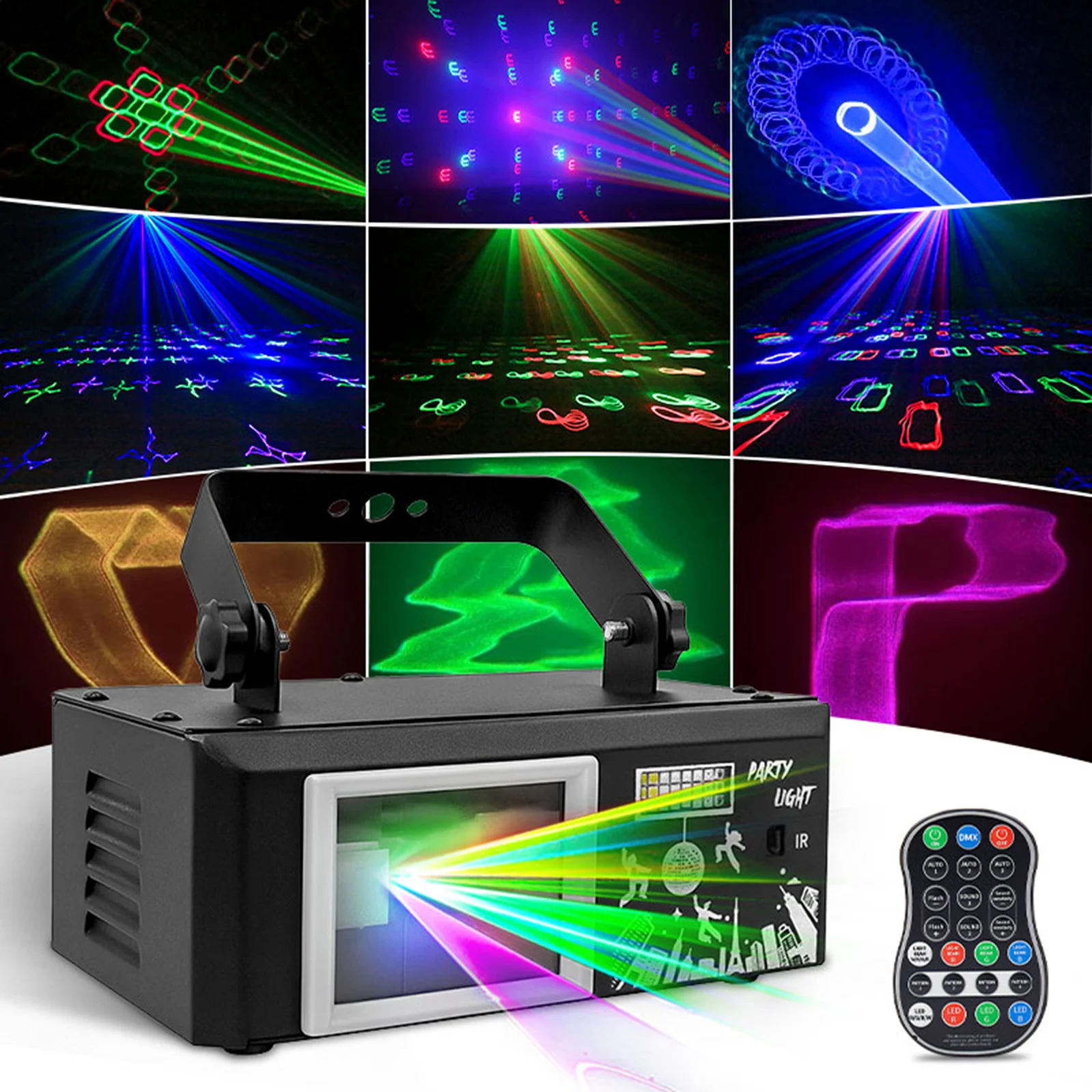 Areyourshop 6IN1 Stage Laser Light Disco Party LED UV Stage Lighting System Club Stage Light
Areyourshop 6IN1 Stage Laser Light Disco Party LED UV Stage Lighting System Club Stage Light