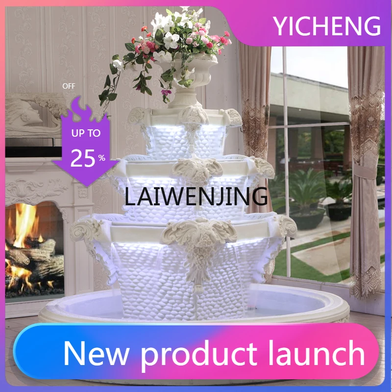 LYY Flowing Water Fountain Hotel Lobby Lucky Water View Courtyard Large Ornament Fish Pond Ornament
LYY Flowing Water Fountain Hotel Lobby Lucky Water View Courtyard Large Ornament Fish Pond Ornament