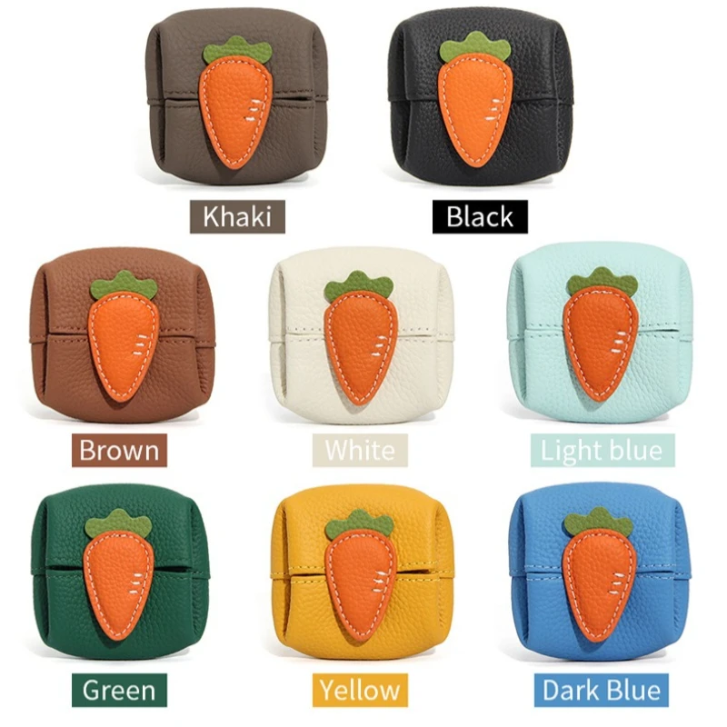 Genuine Leather Coin Pouch Moon Pocket Carrot Shape Leather Change Holder Purse for Men & Women Minimalist Leather Small Wallet
Genuine Leather Coin Pouch Moon Pocket Carrot Shape Leather Change Holder Purse for Men & Women Minimalist Leather Small Wallet