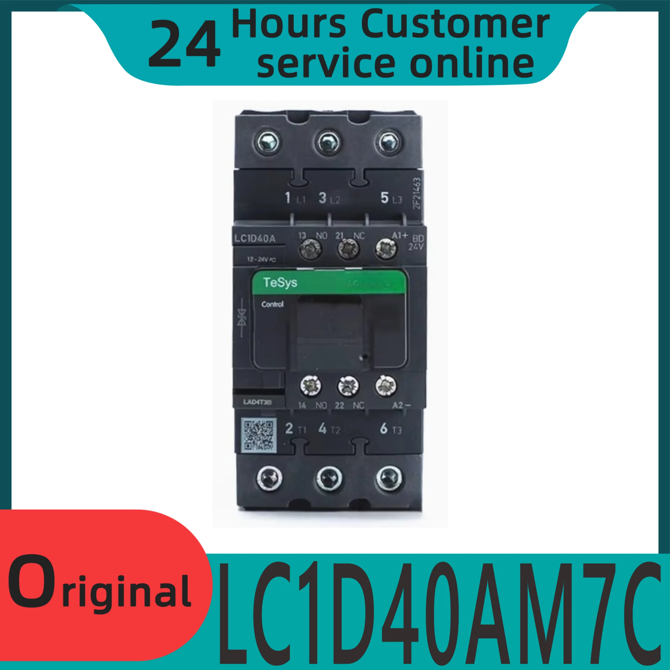 Новый оригинальный контактор переменного тока LC1D40AM7C B7C CC7C E7C F7C Q7C P7C
Новый оригинальный контактор переменного тока LC1D40AM7C B7C CC7C E7C F7C Q7C P7C