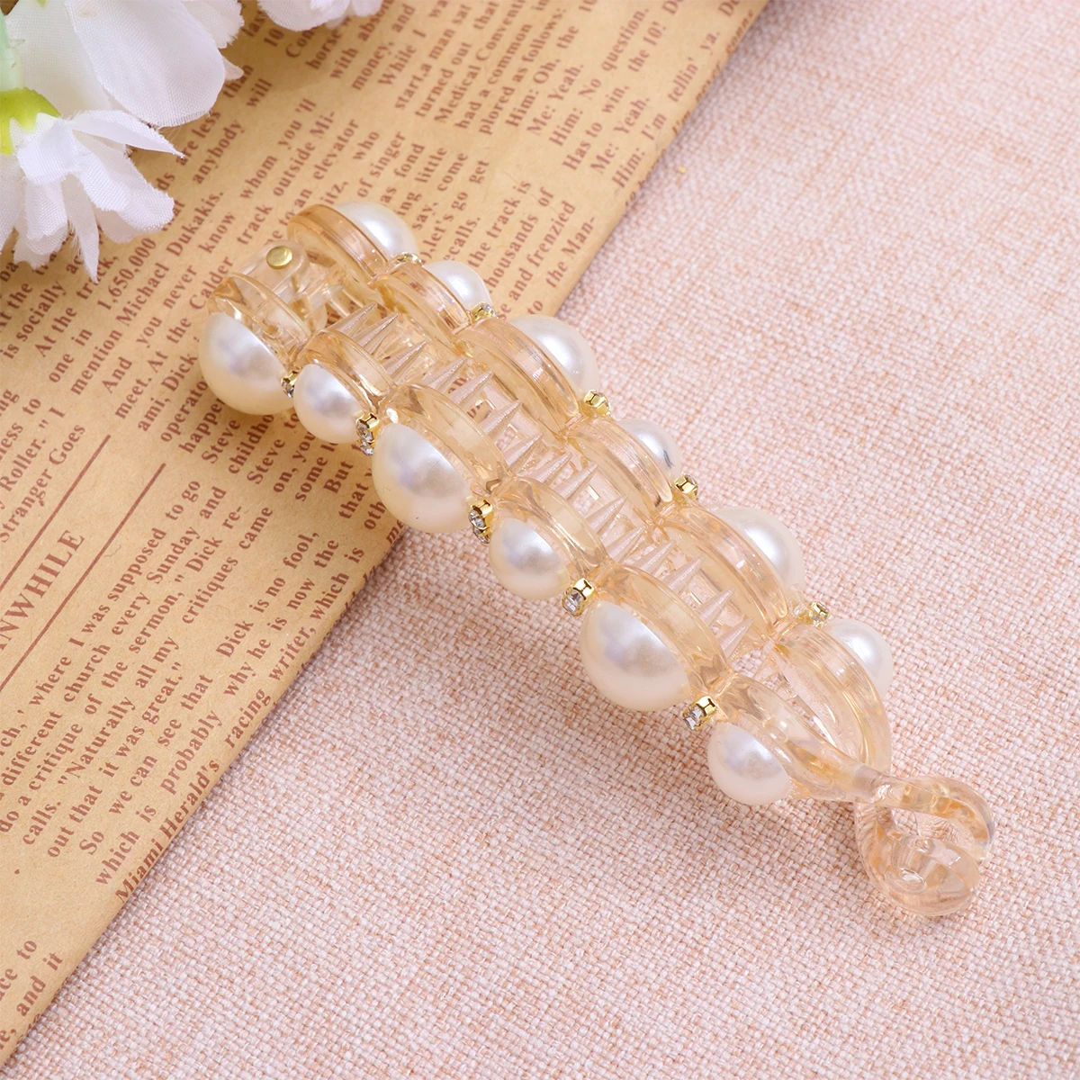 2 Pcs Hairpin Vintage Banana Clip Cute Accessories Clips for Side Women Decorations Xiaoxiangfeng Thick
2 Pcs Hairpin Vintage Banana Clip Cute Accessories Clips for Side Women Decorations Xiaoxiangfeng Thick