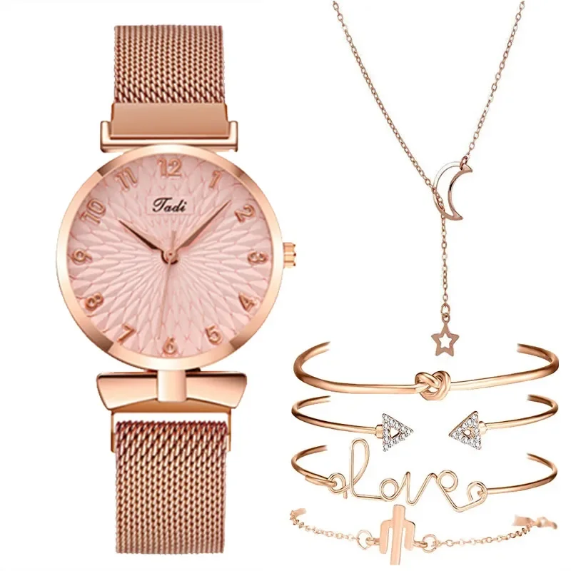 Women Watches Bracelet suit Elegant Female Wristwatches Magnetic Mesh Band Woman Watch Montre Femme Reloj Mujer
Women Watches Bracelet suit Elegant Female Wristwatches Magnetic Mesh Band Woman Watch Montre Femme Reloj Mujer