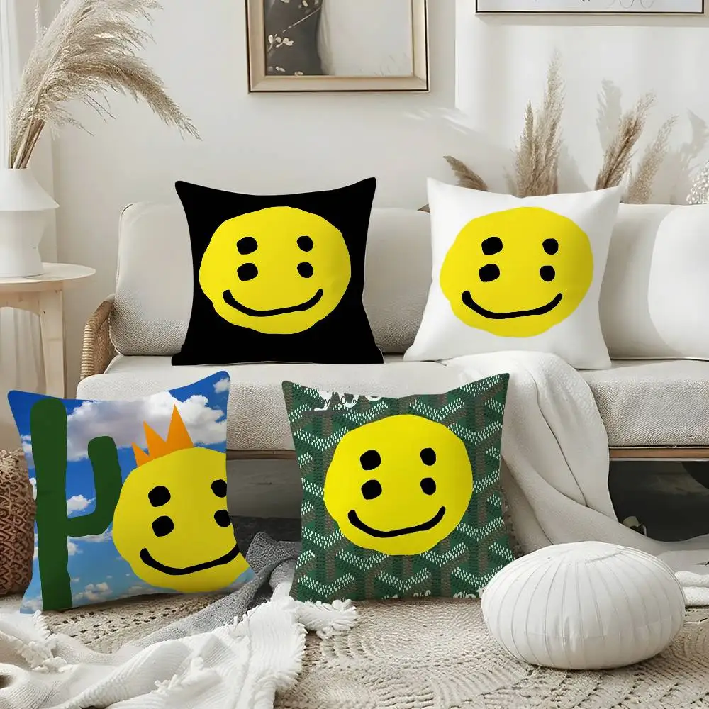 Pillow Case Luxury Smile C-Cpfm Home Dorm Chair Back Short Plush Double-sided Printing Office Nap Time Cushion Cover
Pillow Case Luxury Smile C-Cpfm Home Dorm Chair Back Short Plush Double-sided Printing Office Nap Time Cushion Cover