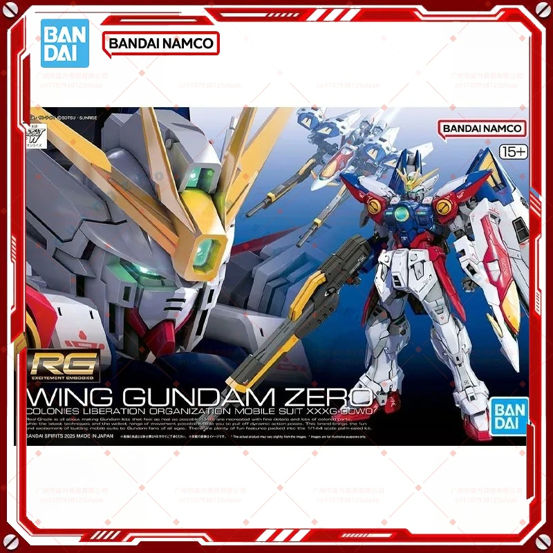 In Stock Genuine Bandai Gundam Model Kit RG 1/144 Wing Gundam Zero Anime Action Figure Collection Assembly Model Boys Toys Gifts
In Stock Genuine Bandai Gundam Model Kit RG 1/144 Wing Gundam Zero Anime Action Figure Collection Assembly Model Boys Toys Gifts