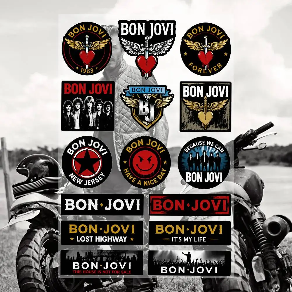B-on Jovi- Waterproof Vinyl Stickers for Car Motorcycle Bike Skateboard Laptop Bottle Phone
B-on Jovi- Waterproof Vinyl Stickers for Car Motorcycle Bike Skateboard Laptop Bottle Phone
