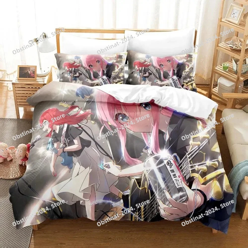 Kawaii Anime BOCCHI THE ROCK Gotou Hitori Bedding Set Single Twin Full Queen King Size Bed Set Adult Kid Bedroom Duvetcover Sets
Kawaii Anime BOCCHI THE ROCK Gotou Hitori Bedding Set Single Twin Full Queen King Size Bed Set Adult Kid Bedroom Duvetcover Sets