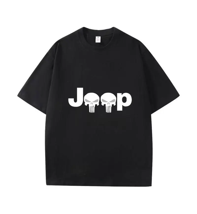 2026 New Jeep Summer 230G Pure Cotton T-shirt, Men's Crew Neck Printed Short Sleeve, Breathable Comfortable Versatile Casual Top
2026 New Jeep Summer 230G Pure Cotton T-shirt, Men's Crew Neck Printed Short Sleeve, Breathable Comfortable Versatile Casual Top