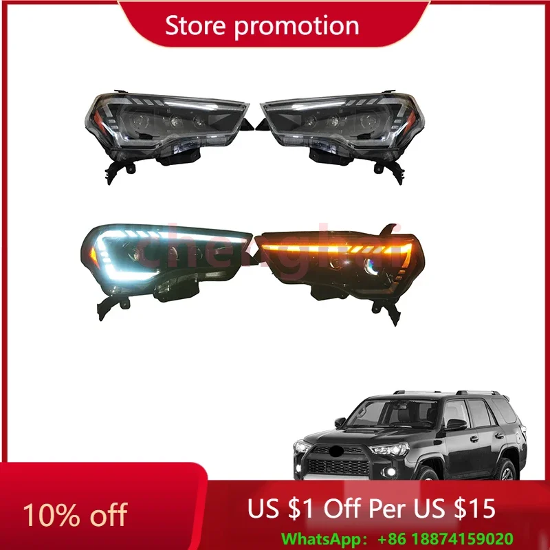 Spedking 2014-2021 4x4 Car Accessories Headlight For Toyota 4Runner
Spedking 2014-2021 4x4 Car Accessories Headlight For Toyota 4Runner