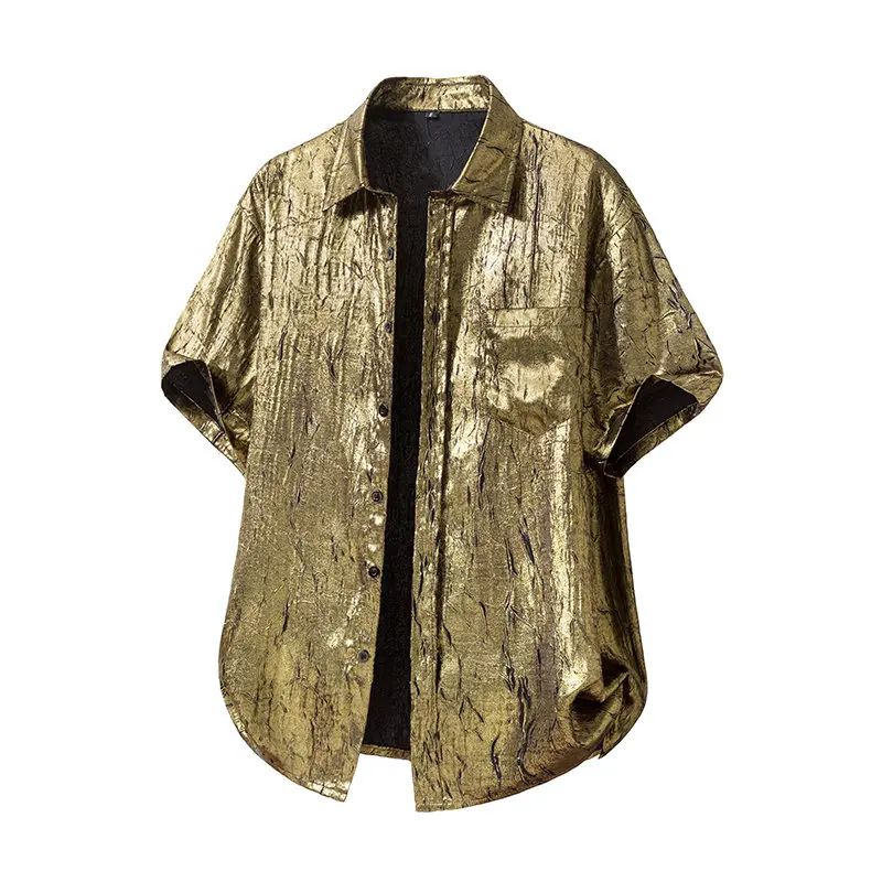 new Summer Fashion Men's Retro Hot Stamping Short Sleeve Hawaiian Shirt Casual Pocket Beach Holiday Shirts Stylish Mens Clothing
new Summer Fashion Men's Retro Hot Stamping Short Sleeve Hawaiian Shirt Casual Pocket Beach Holiday Shirts Stylish Mens Clothing
