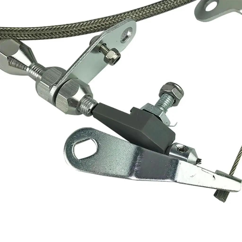 Gas Throttle Cable Stainless Steel Braided Kick Down Durable Part for C4 Transmission
Gas Throttle Cable Stainless Steel Braided Kick Down Durable Part for C4 Transmission