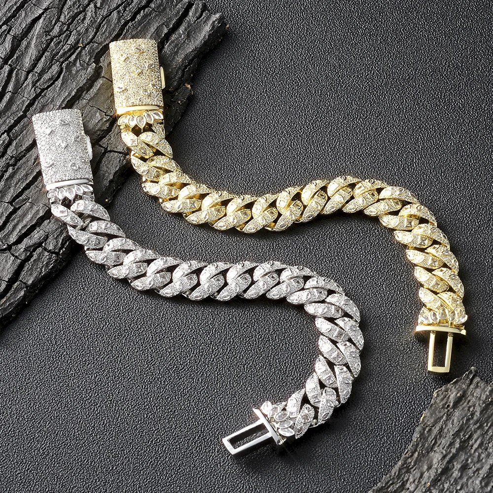 2026 New 18mm Wide Mixed Inlaid Thick Cuban Chain Brass Iced Out 5A CZ Bracelet Men's Light Luxury Necklace Hip-Hop Jewelry
2026 New 18mm Wide Mixed Inlaid Thick Cuban Chain Brass Iced Out 5A CZ Bracelet Men's Light Luxury Necklace Hip-Hop Jewelry