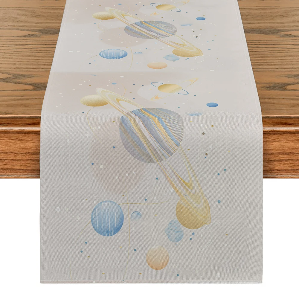 Space Planets and Stars Table Runner Home Wedding Centerpieces Decoration Party Table Runners Dining Long Cloth
Space Planets and Stars Table Runner Home Wedding Centerpieces Decoration Party Table Runners Dining Long Cloth