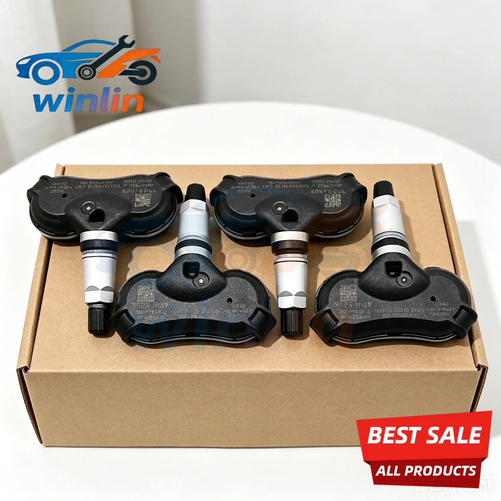 4PCS TPMS Sensor for Hyundai Tucson Ix35 Kia Sportage 434MHz Tire Pressure Monitoring System 52933-2S410
4PCS TPMS Sensor for Hyundai Tucson Ix35 Kia Sportage 434MHz Tire Pressure Monitoring System 52933-2S410