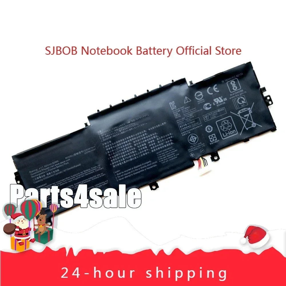 2025 New C31N1811 Battery for ASUS Zenbook UX433 UX433FA U433FN U4300 RX433FN Laptop battery
2025 New C31N1811 Battery for ASUS Zenbook UX433 UX433FA U433FN U4300 RX433FN Laptop battery