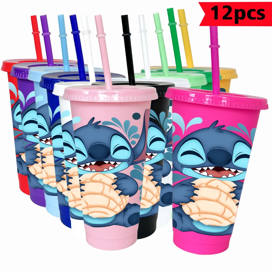 12 шт./упак. Disney Stitch Alien 26 унций красочный пластиковый стакан для дня рождения, питьевая посуда, чашка для сока, кофе
12 шт./упак. Disney Stitch Alien 26 унций красочный пластиковый стакан для дня рождения, питьевая посуда, чашка для сока, кофе