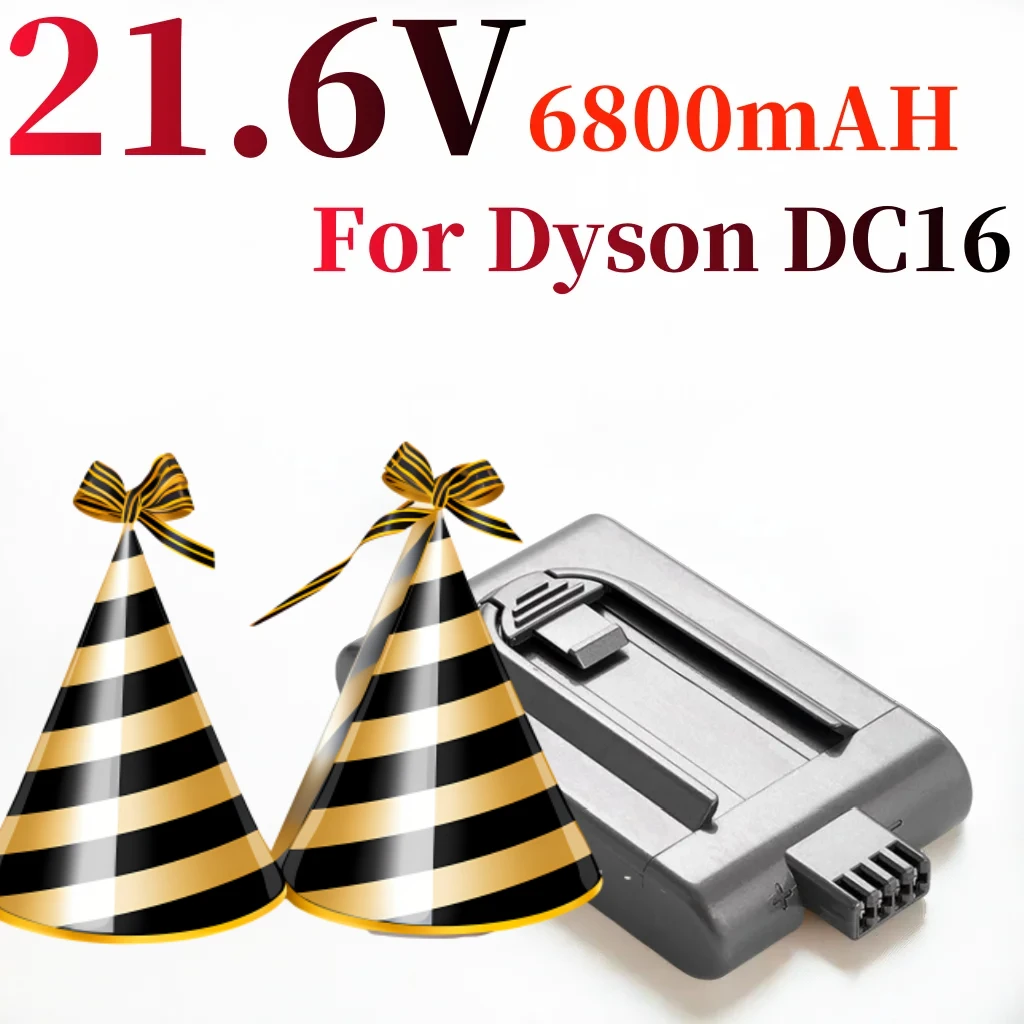 21.6V 6800mAh lithium-ion rechargeable battery for Dyson vacuum cleaner DC16 DC12 12097 BP01 912433-01 L50 replacement battery
21.6V 6800mAh lithium-ion rechargeable battery for Dyson vacuum cleaner DC16 DC12 12097 BP01 912433-01 L50 replacement battery