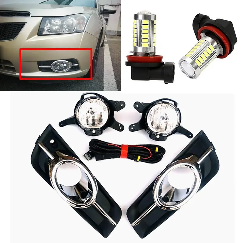 Противотуманная фара, светодиодная противотуманная фара для Chevrolet Cruze 2009-2014, фара, светодиодная лампа, крышка противотуманной фары, рамка, жгут проводов
Противотуманная фара, светодиодная противотуманная фара для Chevrolet Cruze 2009-2014, фара, светодиодная лампа, крышка противотуманной фары, рамка, жгут проводов