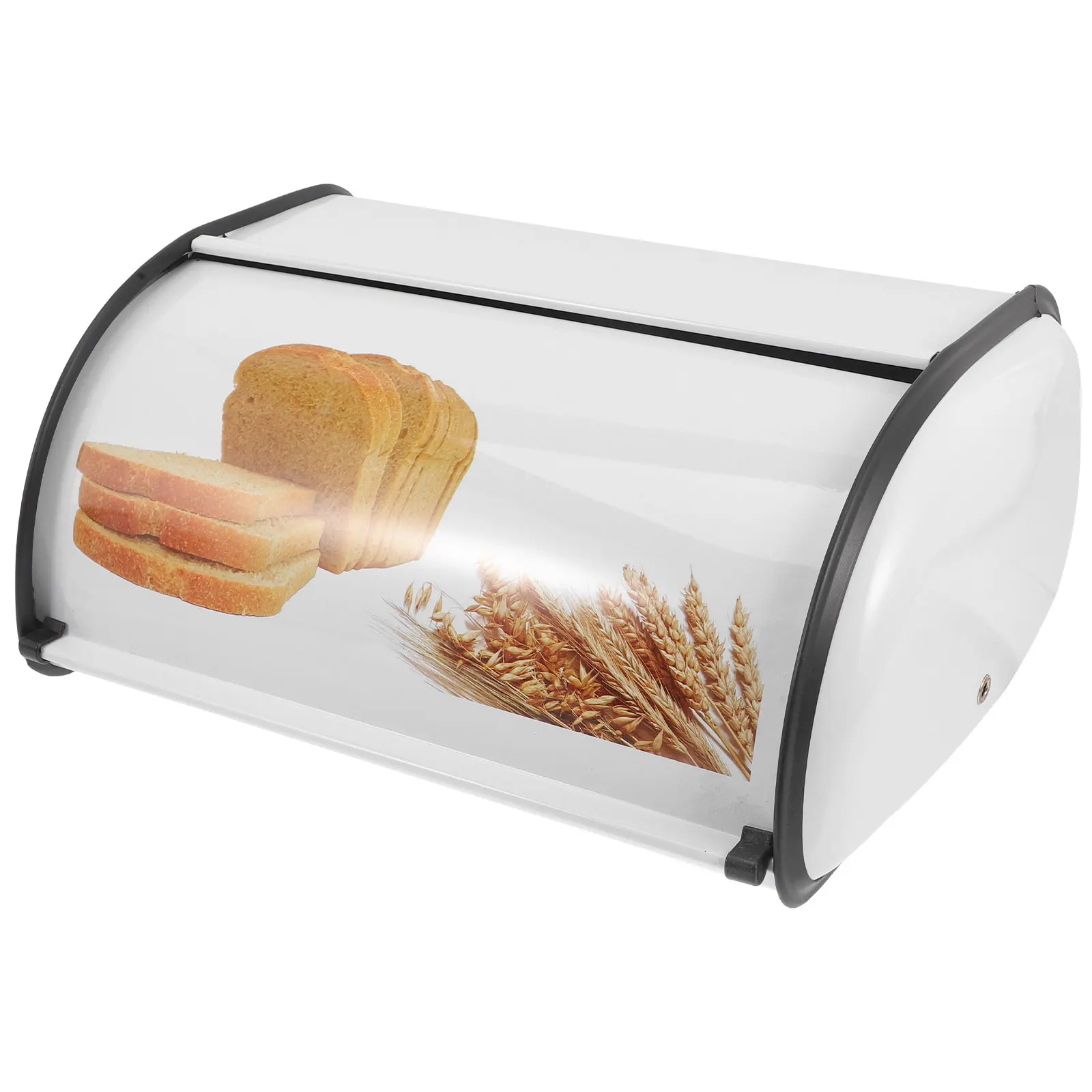 Premium Metal Bread Box for Kitchen Countertop Bread Storage Container with Dustproof Lid Wide Base Stable Design Household
Premium Metal Bread Box for Kitchen Countertop Bread Storage Container with Dustproof Lid Wide Base Stable Design Household