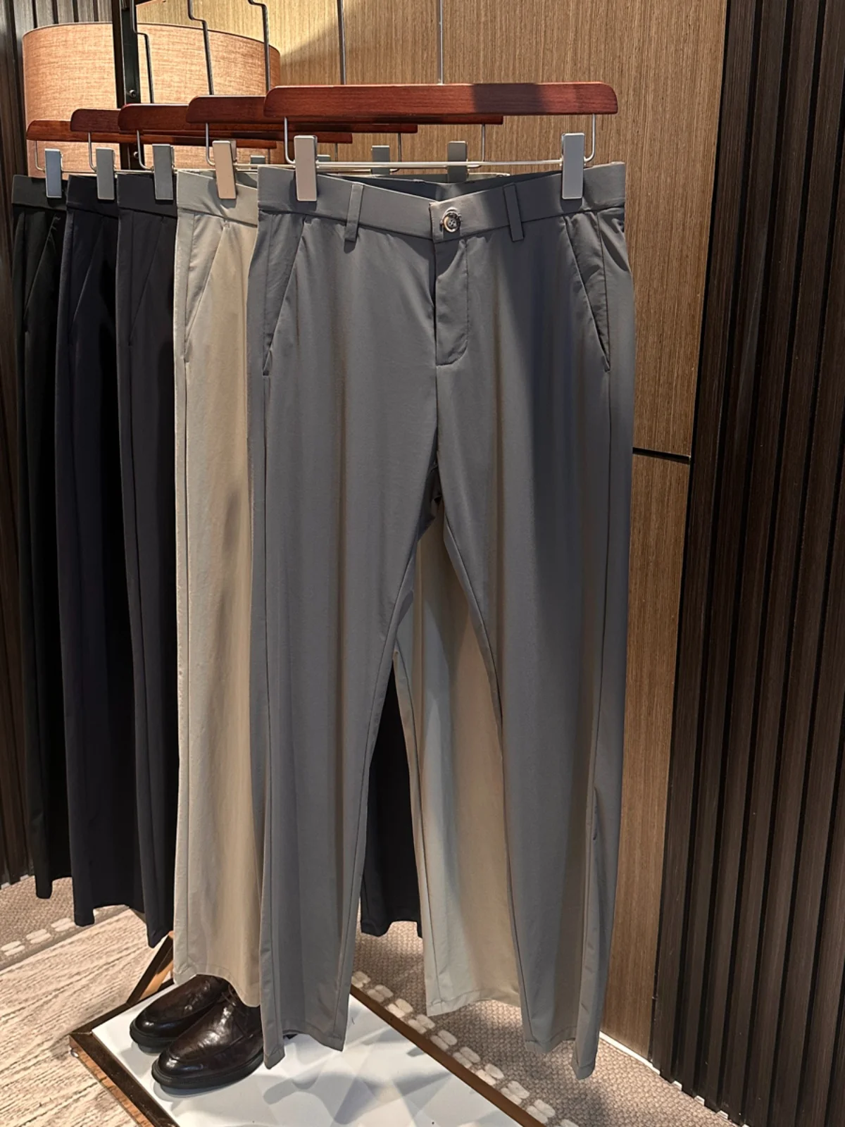 Cool Qui Dry Elastic Breathable High End Color Slim Straight Busin Casual Thin Men's Dr Pants Waterproof
Cool Qui Dry Elastic Breathable High End Color Slim Straight Busin Casual Thin Men's Dr Pants Waterproof