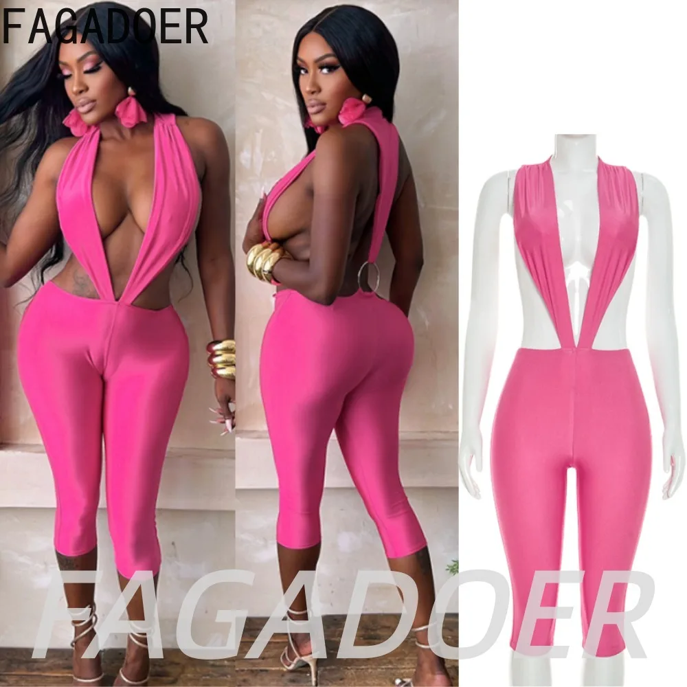 FAGADOER Sexy Rose Red Deep V Rompers 2026 Streetwear Party Club Jumpsuits Hot Girl Hollow Out Metal Circle Bodycon Playsuits
FAGADOER Sexy Rose Red Deep V Rompers 2026 Streetwear Party Club Jumpsuits Hot Girl Hollow Out Metal Circle Bodycon Playsuits