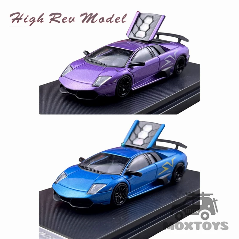 HRM 1:64 Murcielago LP670-4 SV Purple / Blue Limited399 Diecast Model Car
HRM 1:64 Murcielago LP670-4 SV Purple / Blue Limited399 Diecast Model Car