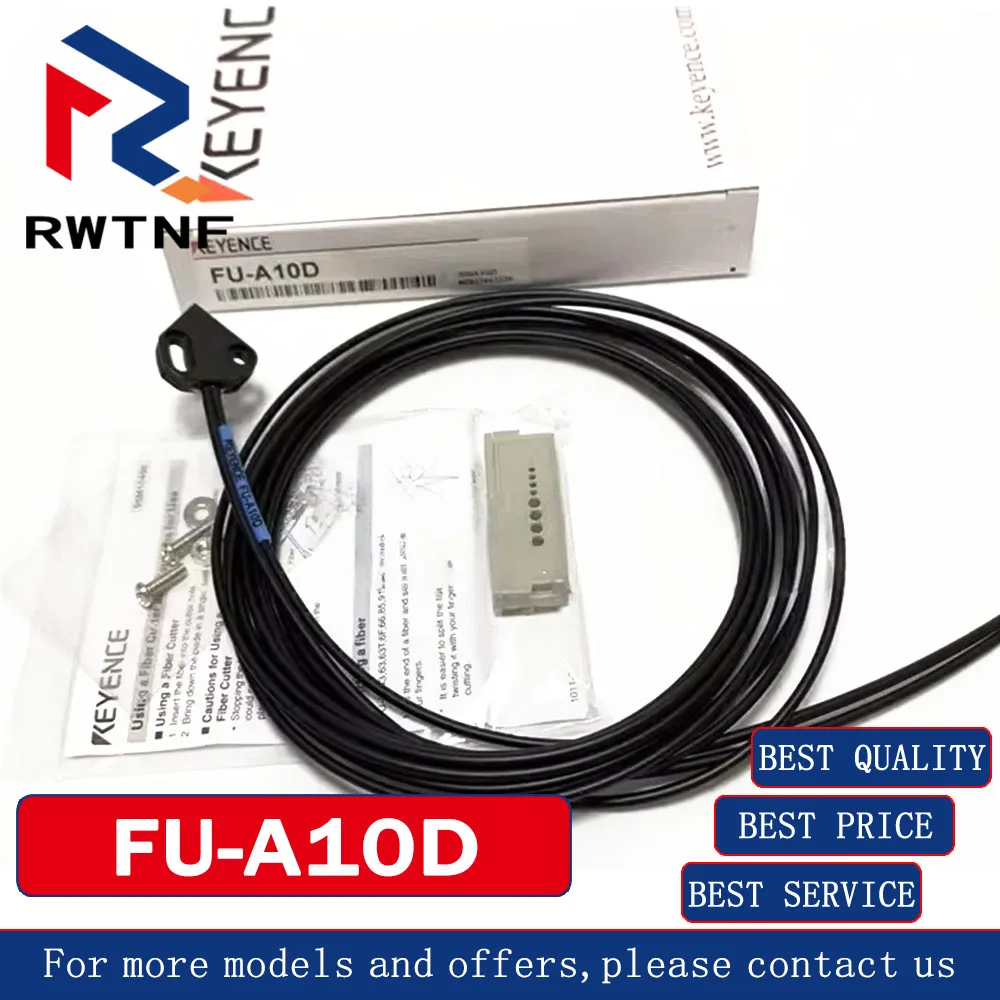 Brand New Genuine FU-A10D KEYENCE triangular fiber optic sensor 100% original
Brand New Genuine FU-A10D KEYENCE triangular fiber optic sensor 100% original