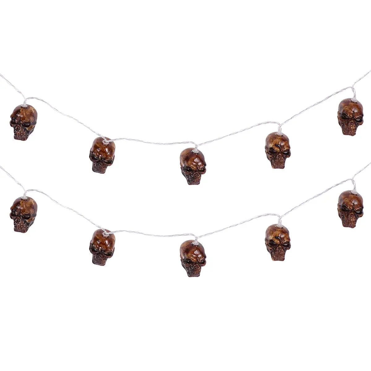 Halloween Skull Lamp String Eco-Friendly Outdoor Light String for Party Garden Decor Scary Atmosphere Lighting
Halloween Skull Lamp String Eco-Friendly Outdoor Light String for Party Garden Decor Scary Atmosphere Lighting