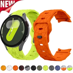 Silicone Strap for Samsung Galaxy Watch 7 6 5 4 40mm 44mm 6 4 Classic 43mm 47mm Sports Bracelet for Galaxy Watch 5Pro 45mm Band Silicone Strap for Samsung Galaxy Watch 7 6 5 4 40mm 44mm 6 4 Classic 43mm 47mm Sports Bracelet for Galaxy Watch 5Pro 45mm Band