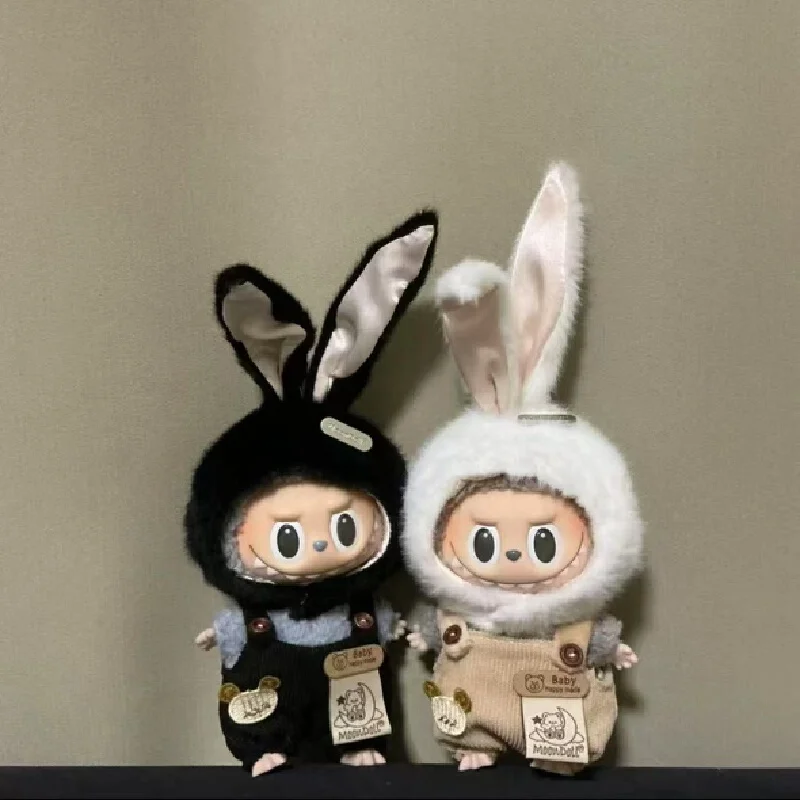 MoonDoll Labubu Doll Clothes 10cm 17cm Plush Rabbit Hat Overalls Set Cute Dress Up Outfit For Labubu Cotton Stuffed Doll
MoonDoll Labubu Doll Clothes 10cm 17cm Plush Rabbit Hat Overalls Set Cute Dress Up Outfit For Labubu Cotton Stuffed Doll