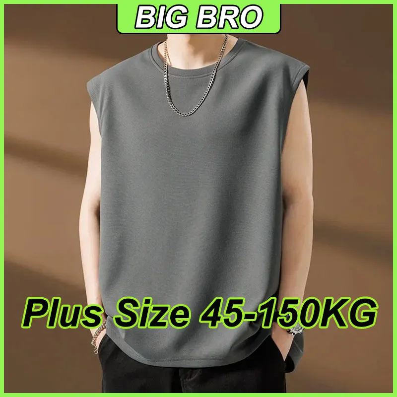 Men's Summer Vest Plus Size Tanks Tops M-8XL Breathable Quick Dry Fitness Sleeveless Tees Youth Boy Teen Round Neck Tops Clothes
Men's Summer Vest Plus Size Tanks Tops M-8XL Breathable Quick Dry Fitness Sleeveless Tees Youth Boy Teen Round Neck Tops Clothes