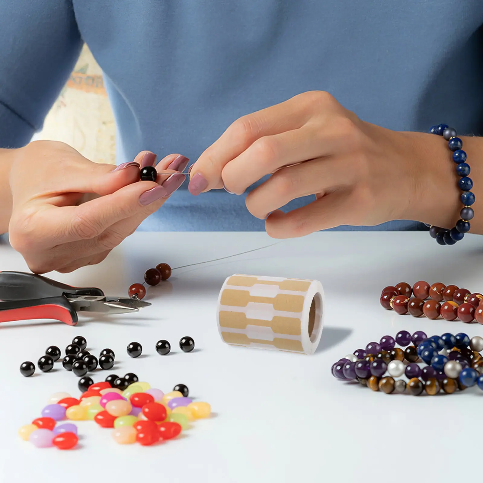 500Pcs Small Jewelry Tags Blank Label Stickers for Jewelry Price Display Tags Ring Bracelet Necklace Packaging Cards Brown Paper
500Pcs Small Jewelry Tags Blank Label Stickers for Jewelry Price Display Tags Ring Bracelet Necklace Packaging Cards Brown Paper