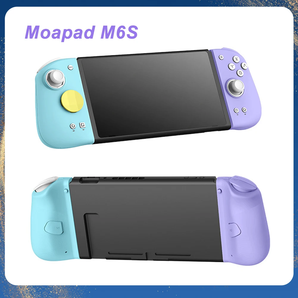 M6S Mobile Gaming Controller Adjustable Arcade Joystick With HD Vibration 6-axial Gyroscope For Nintendo Switch Controller Pro
M6S Mobile Gaming Controller Adjustable Arcade Joystick With HD Vibration 6-axial Gyroscope For Nintendo Switch Controller Pro