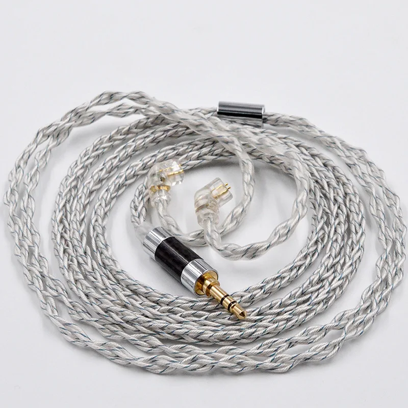 Hot KZ Silver Plated Upgrade Earphone Cable Blue Silver Braided Hifi Diy Audio Cable For Zs10pro Dq6 Asx 784 In Ear Headphone
Hot KZ Silver Plated Upgrade Earphone Cable Blue Silver Braided Hifi Diy Audio Cable For Zs10pro Dq6 Asx 784 In Ear Headphone