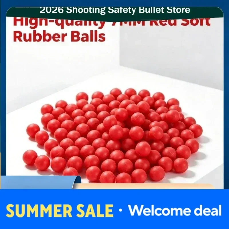 2029 7MM Tiny Red Soft Rubber Round Balls Durable Outdoor Leisure Toy Fittings 1Bag/2Bag/3Bag/5Bag/10Bag New
2029 7MM Tiny Red Soft Rubber Round Balls Durable Outdoor Leisure Toy Fittings 1Bag/2Bag/3Bag/5Bag/10Bag New