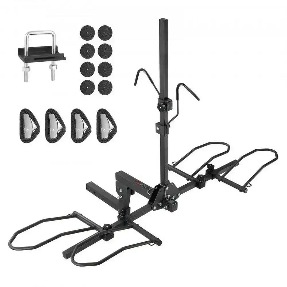 Hitch Mount Bike Rack, 2-Bike Platform Style, 160 LBS Max Capacity Bike Rack Hitch for 2-inch Receiver
Hitch Mount Bike Rack, 2-Bike Platform Style, 160 LBS Max Capacity Bike Rack Hitch for 2-inch Receiver