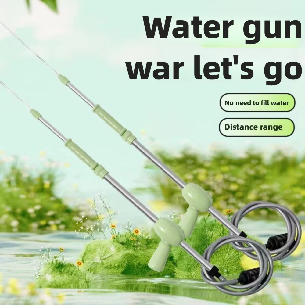 Summer Water Spray Tool Long Range Pull Type Water Play Toys High-pressure Water Splashing Pulling for Water Splashing Festival
Summer Water Spray Tool Long Range Pull Type Water Play Toys High-pressure Water Splashing Pulling for Water Splashing Festival