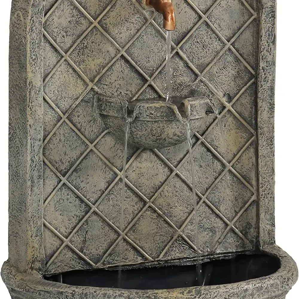 26 Messina French Limestone Outdoor Wall Fountain with Electric Pump
26 Messina French Limestone Outdoor Wall Fountain with Electric Pump