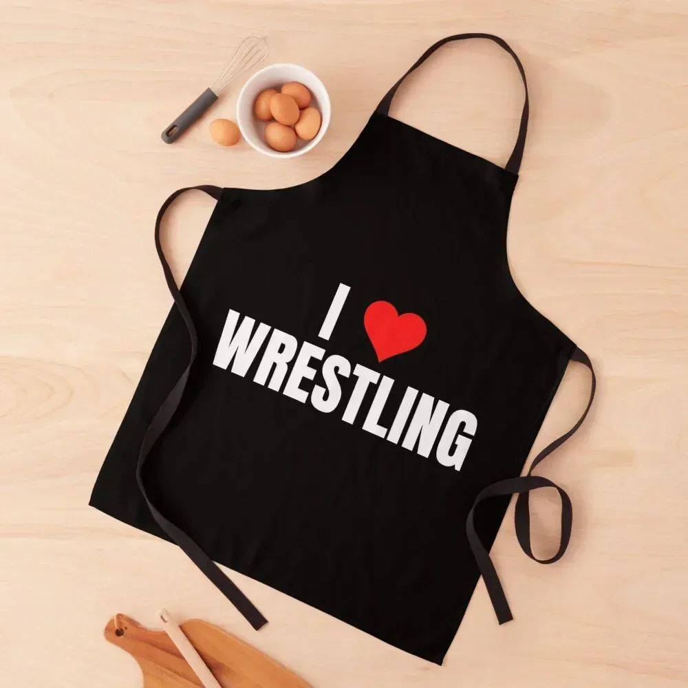 I Love Wrestling Apron Woman Work Things For The Kitchen chef costume custom women's kitchen Apron
I Love Wrestling Apron Woman Work Things For The Kitchen chef costume custom women's kitchen Apron