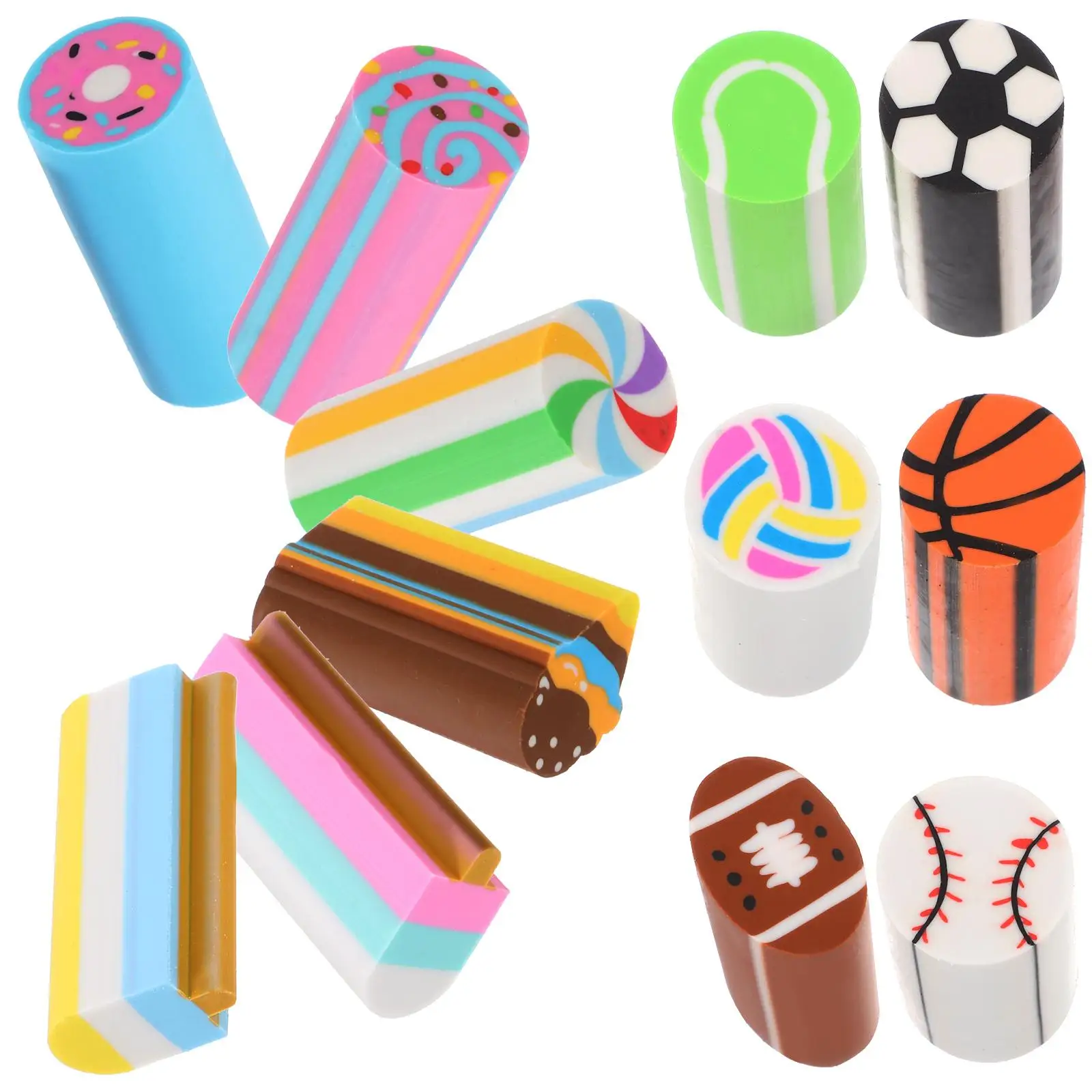 12 Pcs Cartoon Eraser Mini Portable Tpu School Supplies Cute Party Favors Creative Shaped Student Pencil Erasers Wear Resistant
12 Pcs Cartoon Eraser Mini Portable Tpu School Supplies Cute Party Favors Creative Shaped Student Pencil Erasers Wear Resistant