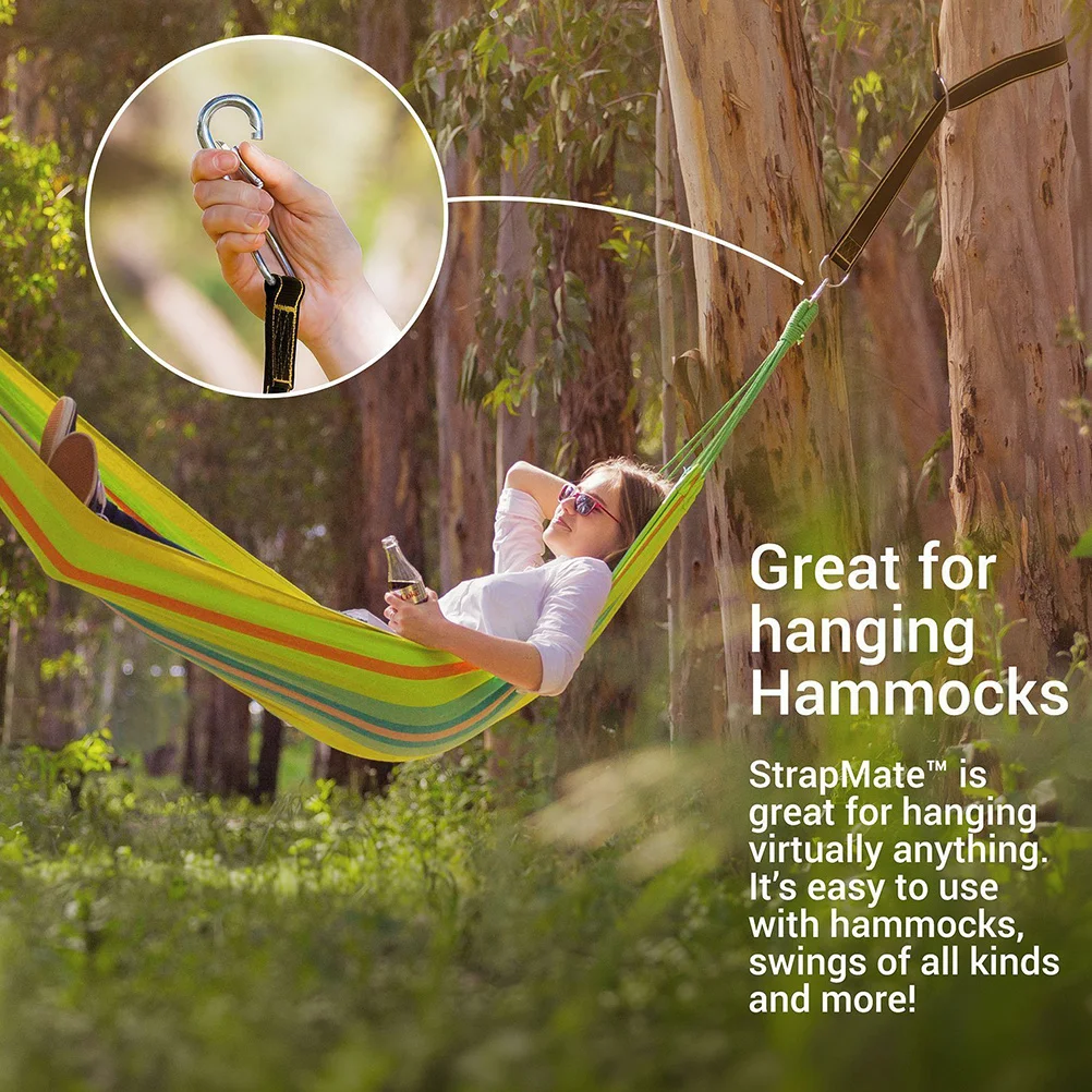 2Pcs Heavy Duty Hammock Tree Straps Nylon 5x150cm Scratch Resistant Lightweight for Camping Swing Binding
2Pcs Heavy Duty Hammock Tree Straps Nylon 5x150cm Scratch Resistant Lightweight for Camping Swing Binding