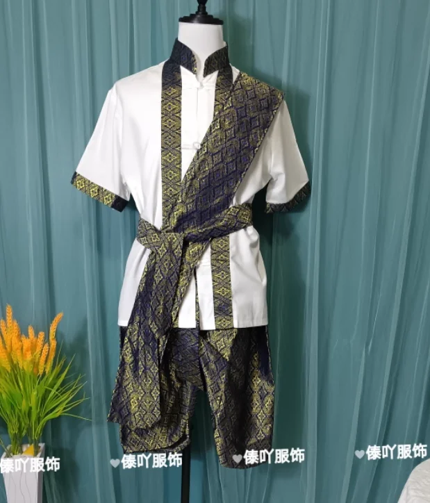Thai Traditional Men's Clothing Thailand Festive Dance Suit Summer Vintage Work
Thai Traditional Men's Clothing Thailand Festive Dance Suit Summer Vintage Work